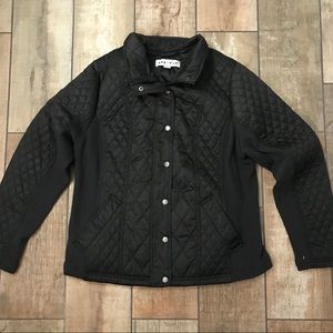 Ava & Viv Black Quilted Jacket